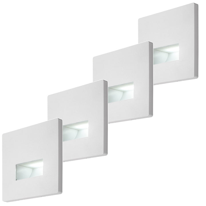 Lunca LED-lámpa, 1 W, IP20, fehér, állítható fényhőmérséklet: 3000, 4500, 6500 K, 77196, 4 darab