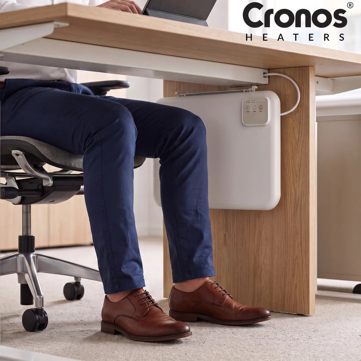 Cronos asztal alá szerelhető infravörös fűtőpanel, 120 W teljesítmény, időzítő, 3 üzemmód, DCH-150