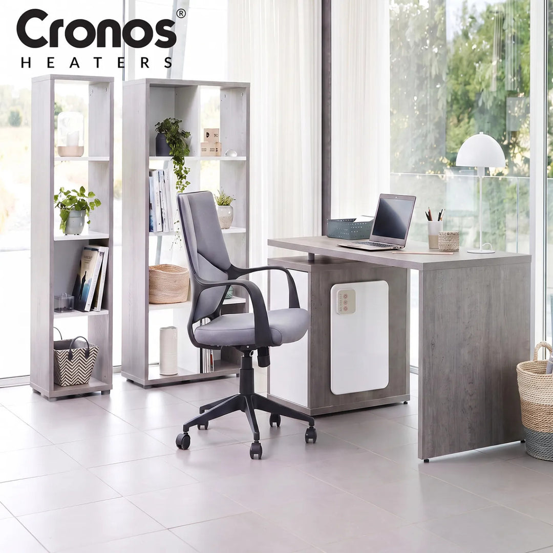 Cronos asztal alá szerelhető infravörös fűtőpanel, 120 W teljesítmény, időzítő, 3 üzemmód, DCH-150
