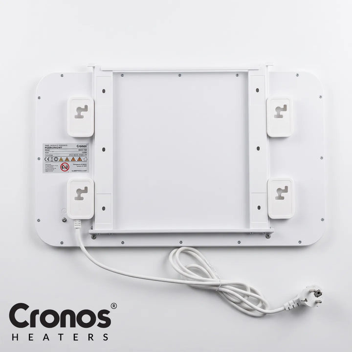 Cronos asztal alá szerelhető infravörös fűtőpanel, 120 W teljesítmény, időzítő, 3 üzemmód, DCH-150