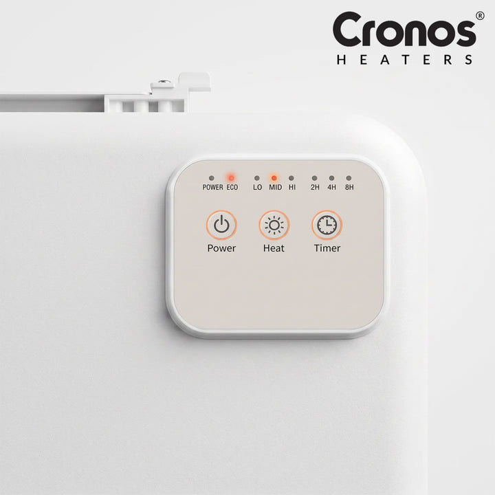 Cronos asztal alá szerelhető infravörös fűtőpanel, 120 W teljesítmény, időzítő, 3 üzemmód, DCH-150