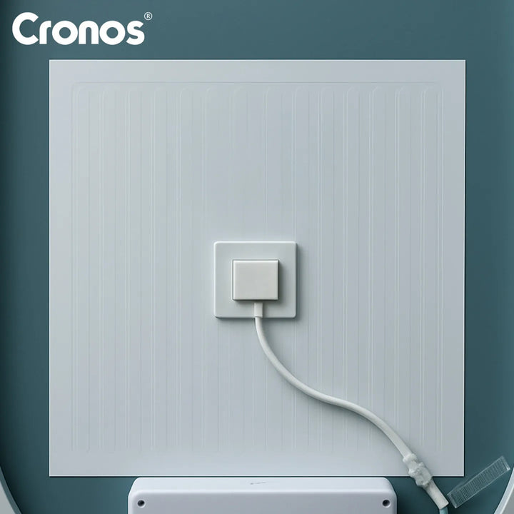 Cronos fűtött tükör, ovális, 50x80 cm, három színű LED-es világítás, IP44 védelmi fokozat, páramentesítő rendszer