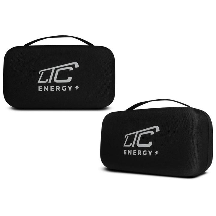 LTC indító, 12 000 mAh, kompresszorral, zseblámpával és powerbankkal, LCD-kijelző, 65 W teljesítmény, kábelek és hordtáska a csomagban, LXJS120