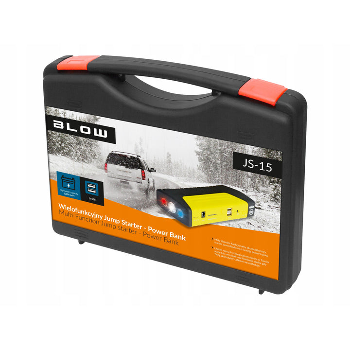 Jump Starter Blow, powerbank funkció, áram – indítóáram 200 A, csúcsáram 400 A, kapacitás 12 800 mAh, 81-201#