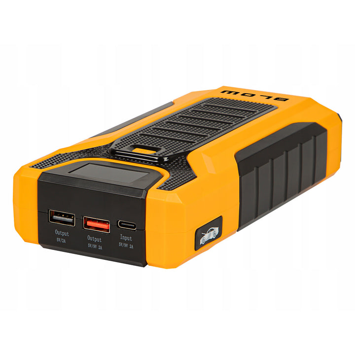 Jump Starter Blow, powerbank és zseblámpa funkcióval, indítóáram: 600 A, csúcsáram: 1000 A, kapacitás: 30 000 mAh, 81-203#