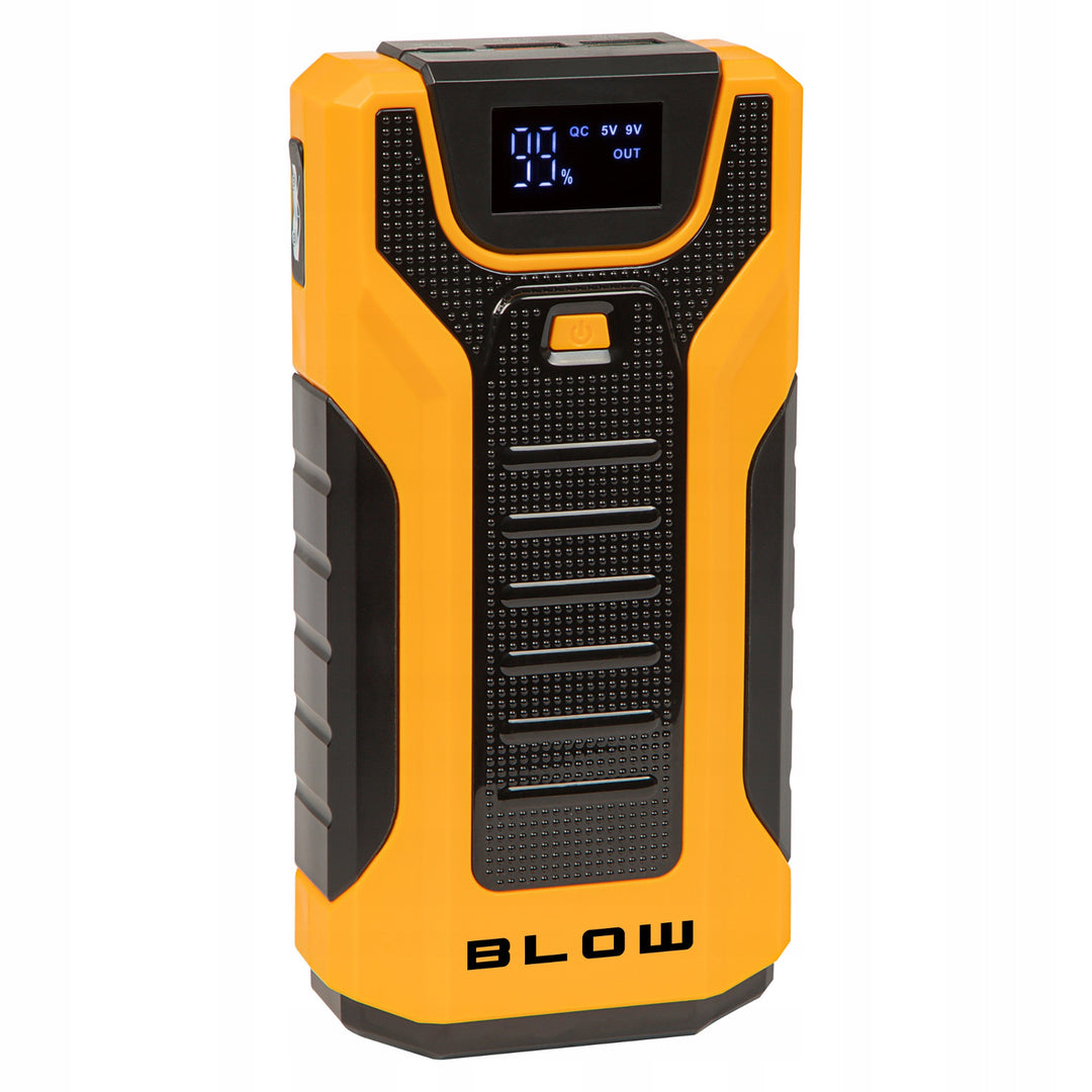 Jump Starter Blow, powerbank és zseblámpa funkcióval, indítóáram: 600 A, csúcsáram: 1000 A, kapacitás: 30 000 mAh, 81-203#
