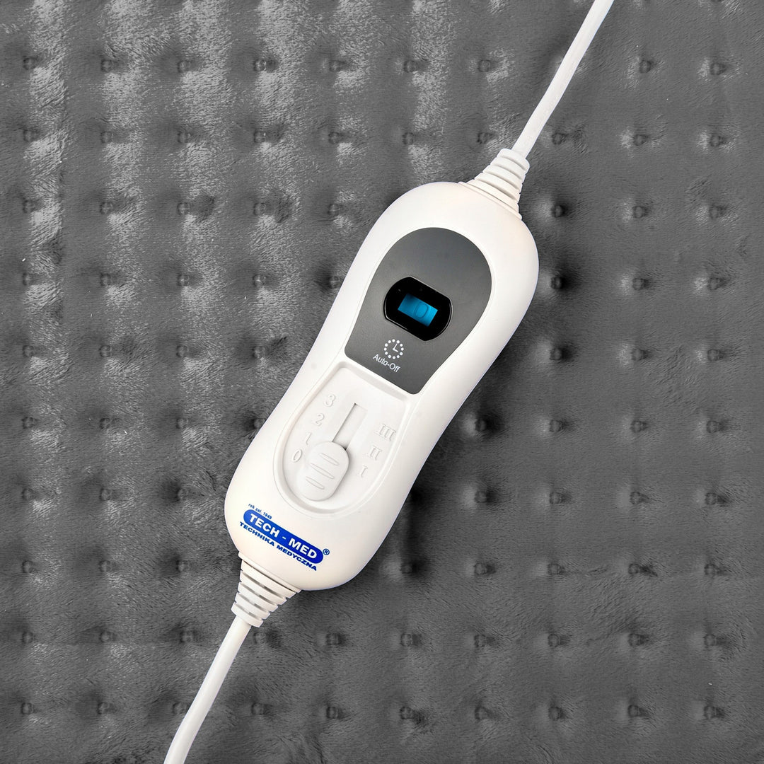 Elektromos párna, 3 hőfokbeállítás, 30x60 cm, 100 W teljesítmény, TM-PE COMFORT XL, Tech-Med