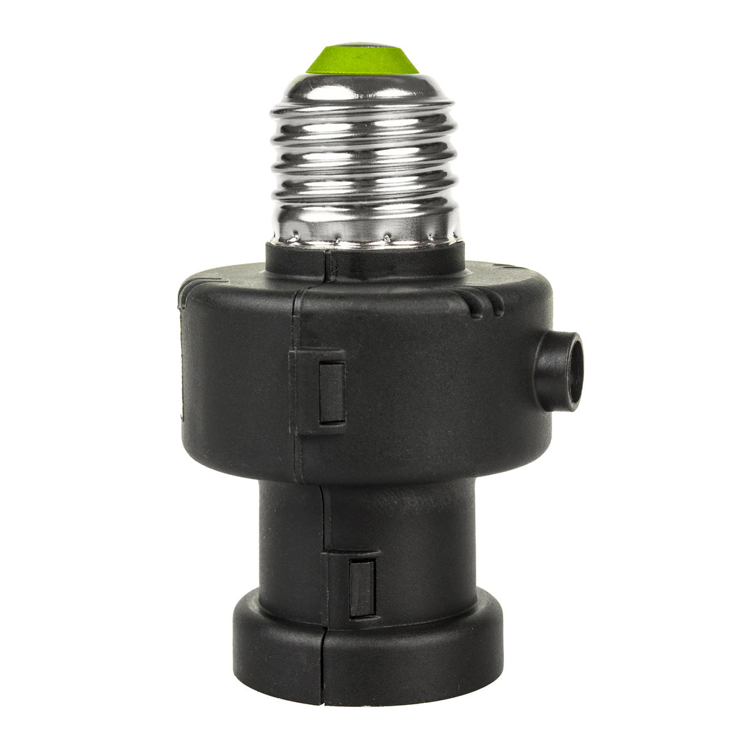 Maclean E27-es izzófoglalat, 100 W, alkonyatérzékelővel és időzítővel, MCE21B, 4 darab