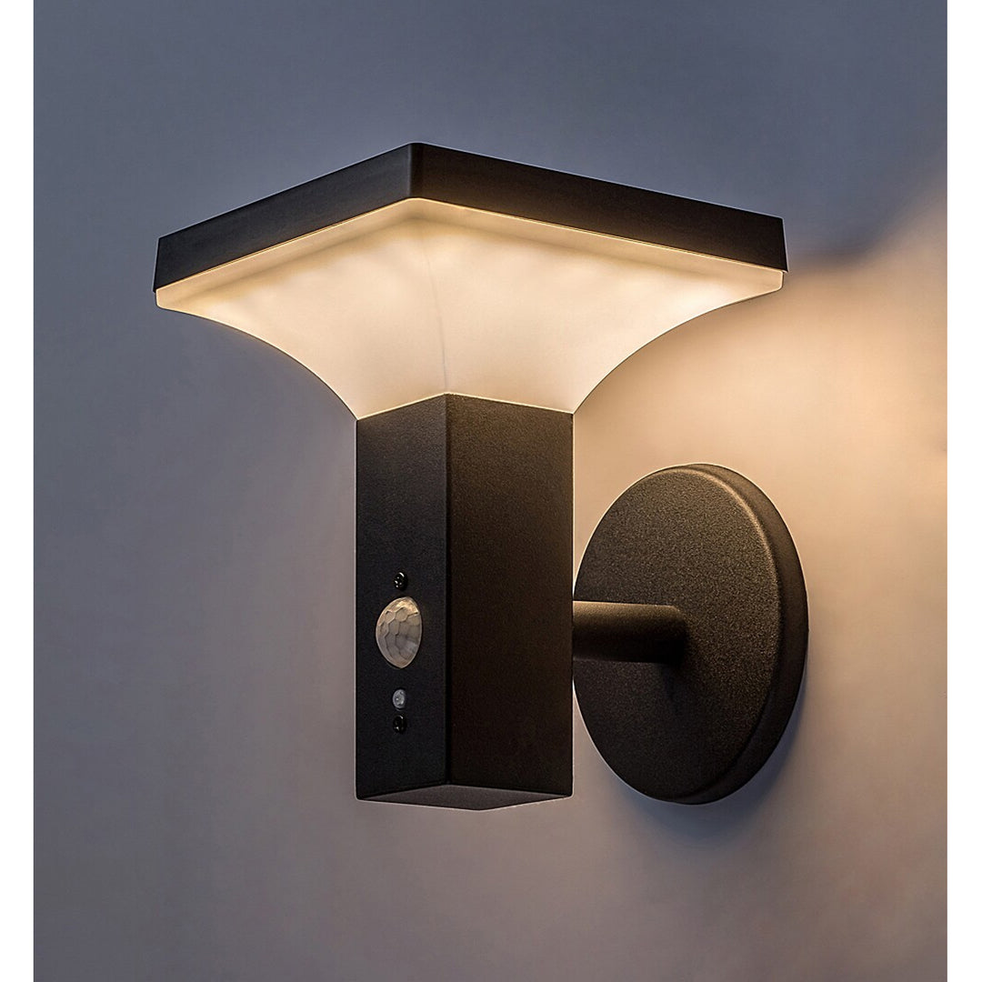 Rabalux lámpa, falra szerelhető, kültéri, napelemes, IP44, 4 W-os LED, Geleen, 2 darab