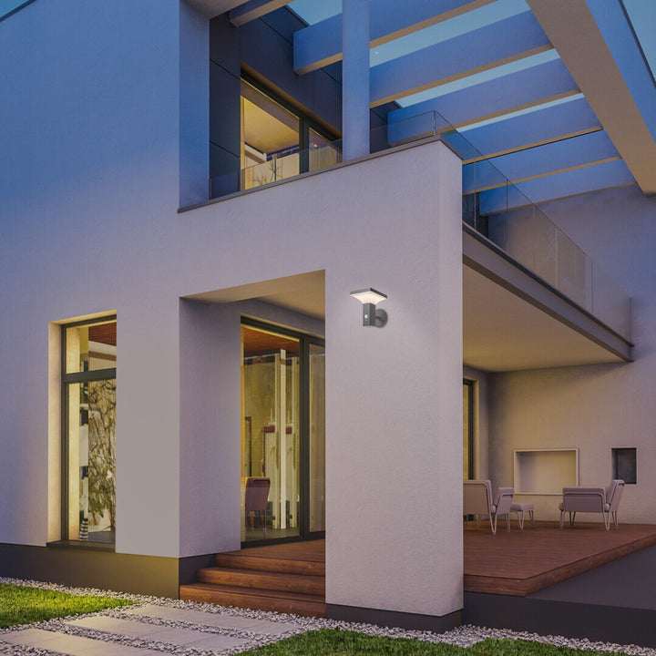 Rabalux lámpa, falra szerelhető, kültéri, napelemes, IP44, 4 W-os LED, Geleen, 2 darab
