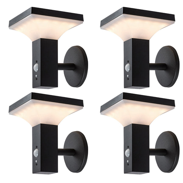 Rabalux lámpa, falra szerelhető, kültéri, napelemes, IP44, 4 W-os LED, Geleen, 4 darab