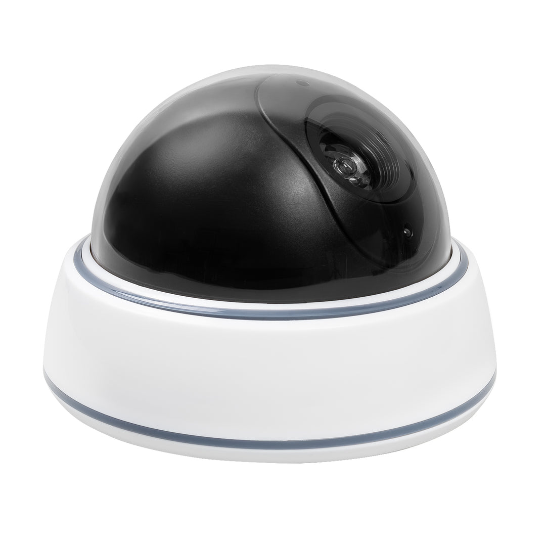 DC2300-as kupola alakú kamera-imitáció villogó LED-del, 2 db + 6 db Varta Industrial AA elem