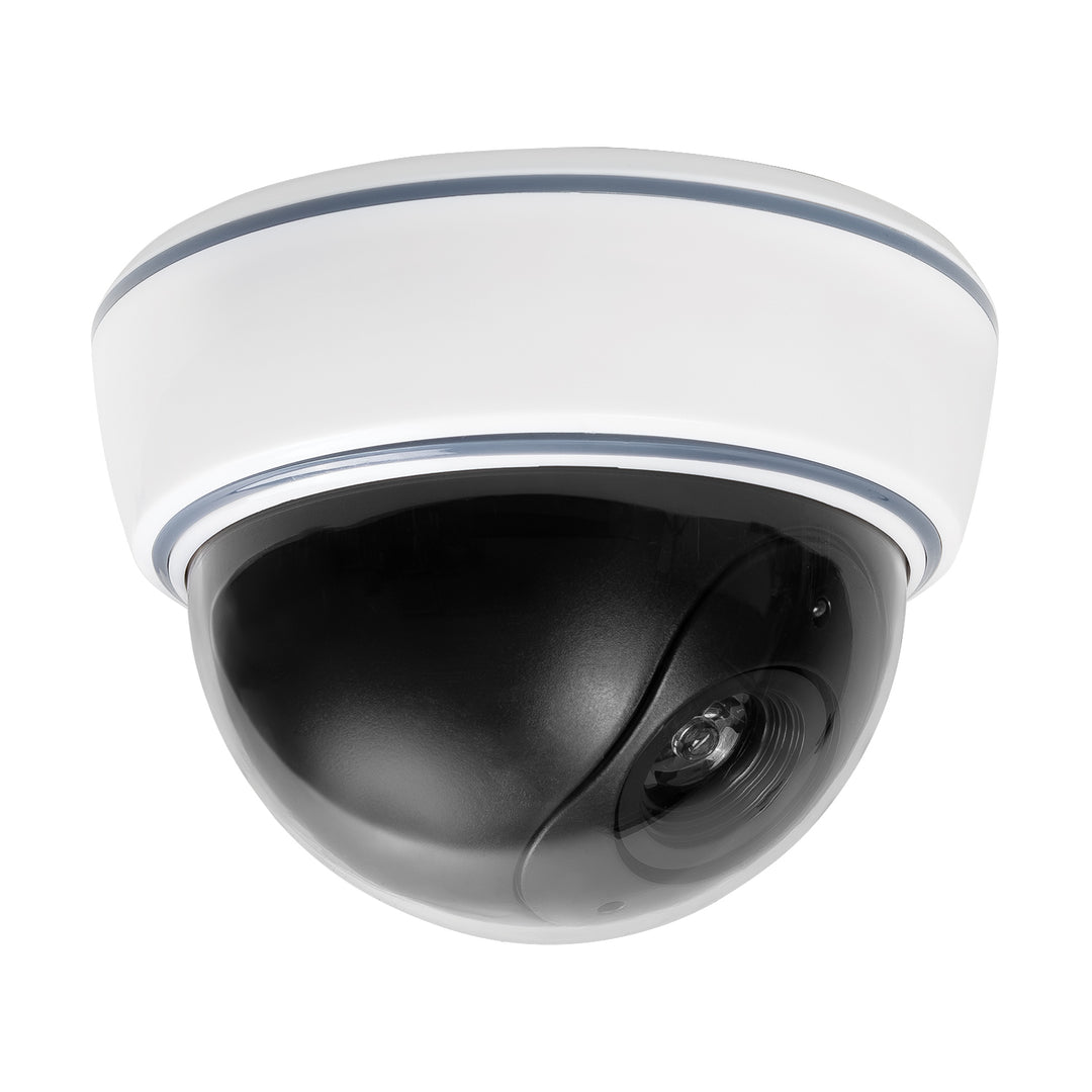 DC2300-as kupola alakú kamera-imitáció villogó LED-del, 2 db + 6 db Varta Industrial AA elem