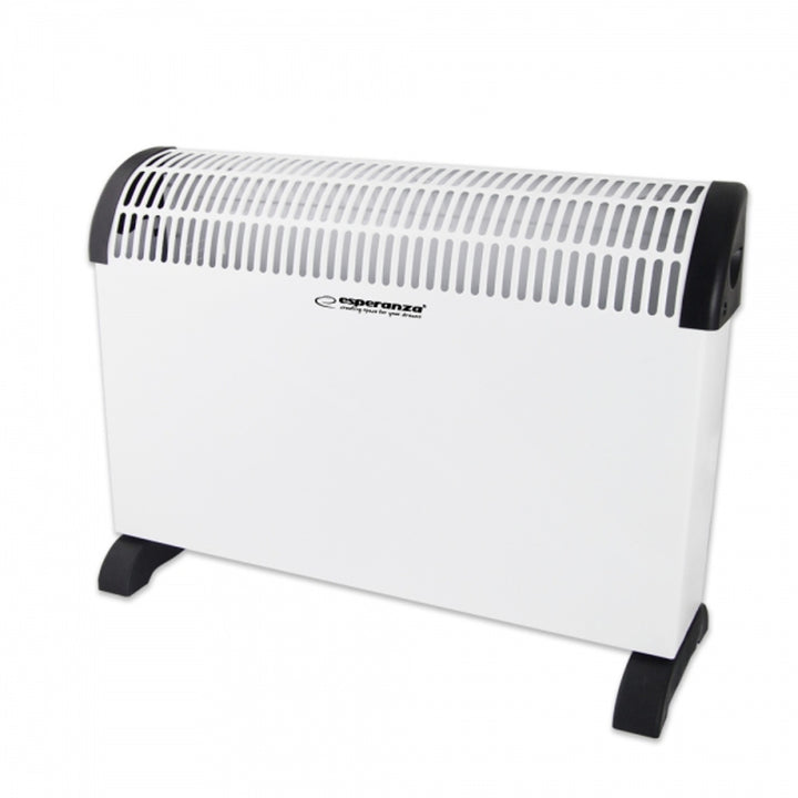 Konvektoros fűtőtest, elektromos, termosztáttal, 2000 W, fehér, Esperanza