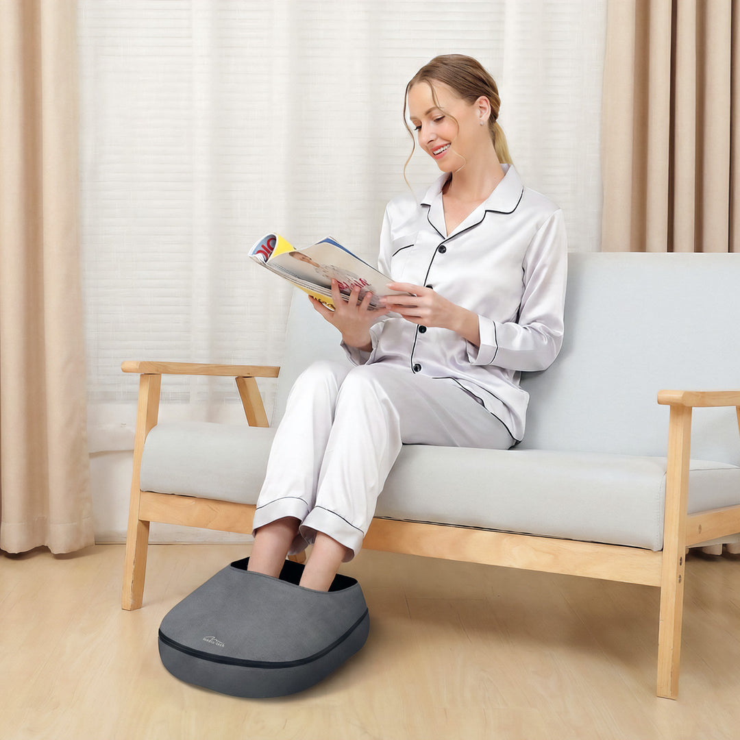 Warming Feet Massager MT6541 fűtésfunkcióval ellátott lábmasszírozó