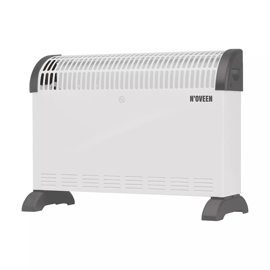 Konvektoros fűtőtest, elektromos, 2000 W, termosztáttal, fehér, Noveen