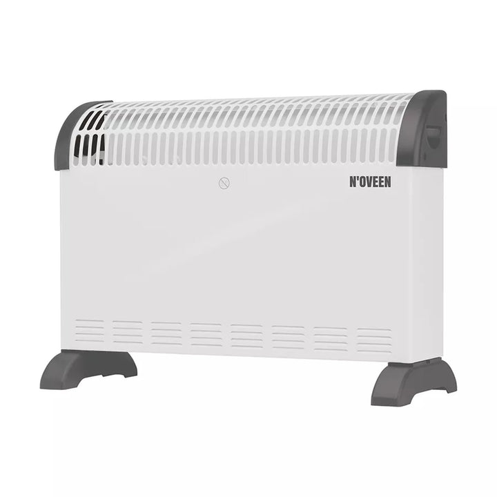Konvektoros fűtőtest, elektromos, 2000 W, termosztáttal, fehér, Noveen