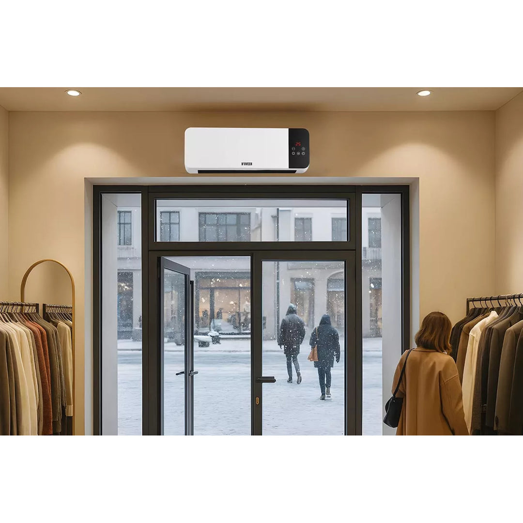 Lég- és fűtőfüggöny, hőventilátor, 2000 W, Noveen