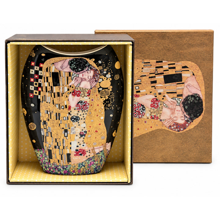 Gustav Klimt „A csók” című porcelánvázája, Queen Isabell