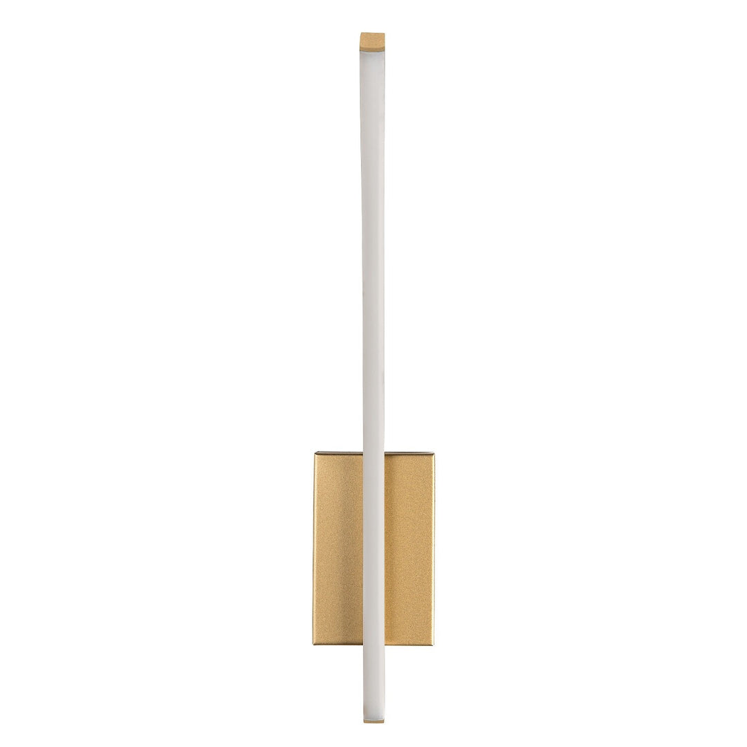 Tilmann beltéri falilámpa, arany színű, 10 W-os LED, 550 lm, 4000 K, magasság: 36 cm, IP44, érintésvezérelt, 75089
