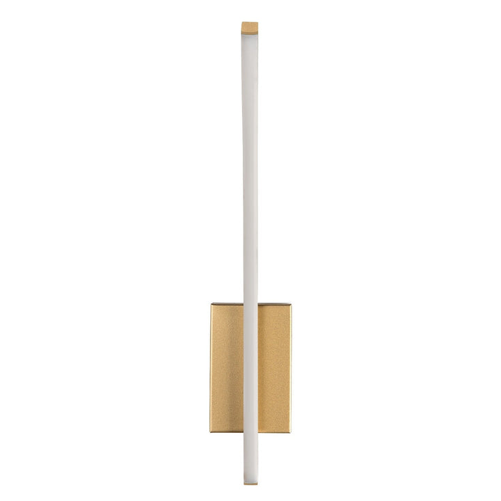 Tilmann beltéri falilámpa, arany színű, 10 W-os LED, 550 lm, 4000 K, magasság: 36 cm, IP44, érintésvezérelt, 75089