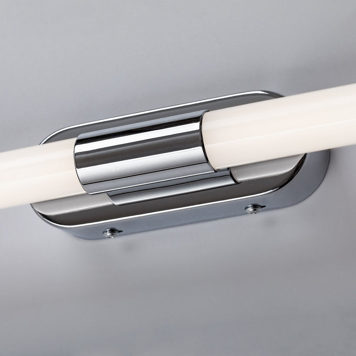 Tenebra beltéri falilámpa, 8 W-os LED, 1000 lm, 4000 K, hossza 60 cm, IP44, króm, 75095