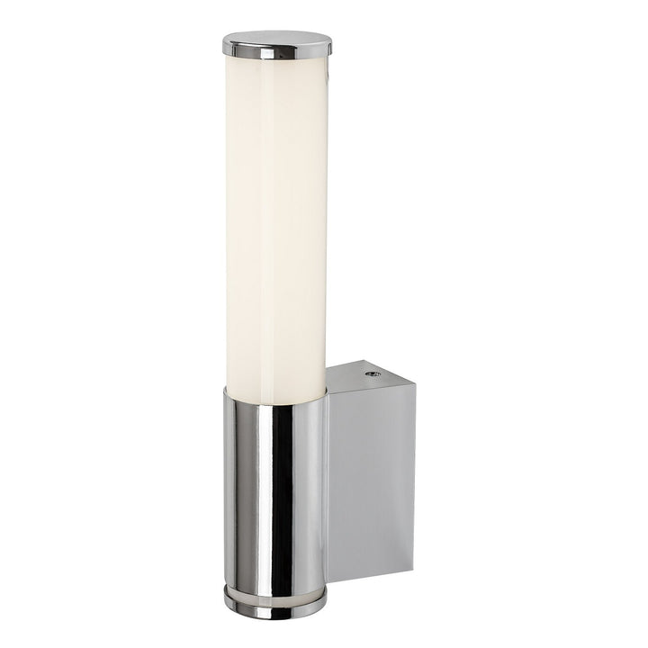 Tenero beltéri falilámpa, LED 6 W, 4000 K, 600 lm, magasság 29 cm, króm, IP44, 75100