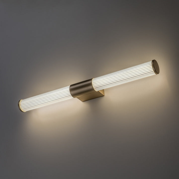 Fürdőszobai falilámpa, Calyn, LED 15 W, 4000 K, 1450 lm, hosszúság 60 cm, arany színű, IP44, 75105