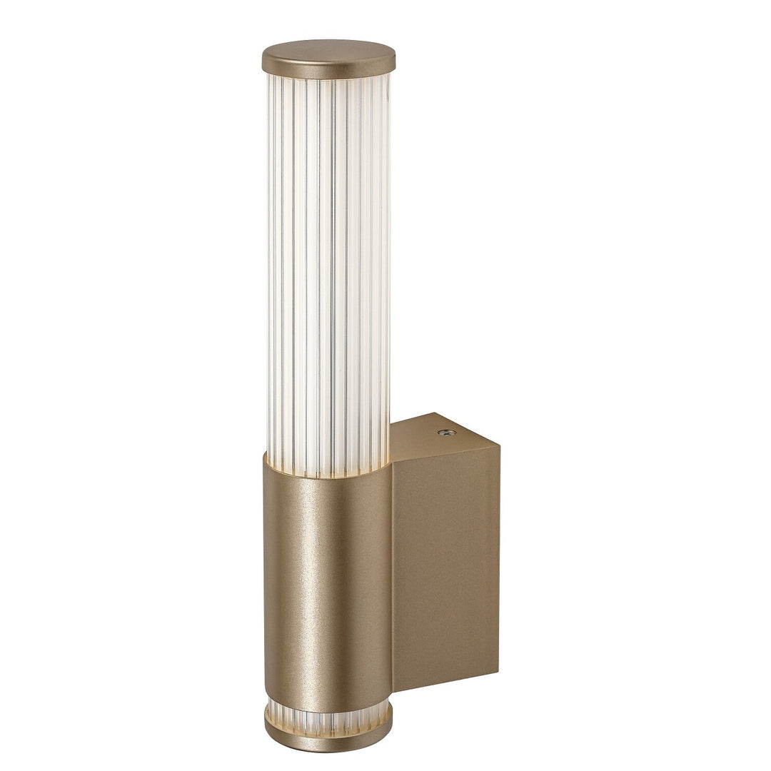 Fürdőszobai falilámpa, Calyn, LED 6 W, 4000 K, 530 lm, magasság 29 cm, arany színű, IP44, 75106