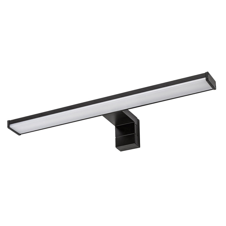 Fürdőszobai falilámpa, Seyra, LED 8 W, 4000 K, 650 lm, hossz: 40 cm, fekete, IP44, 75112