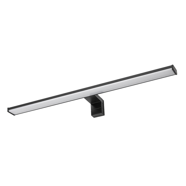 Fürdőszobai falilámpa, Seyra, LED 12 W, 4000 K, 910 lm, hossz: 60 cm, fekete, IP44, 75113