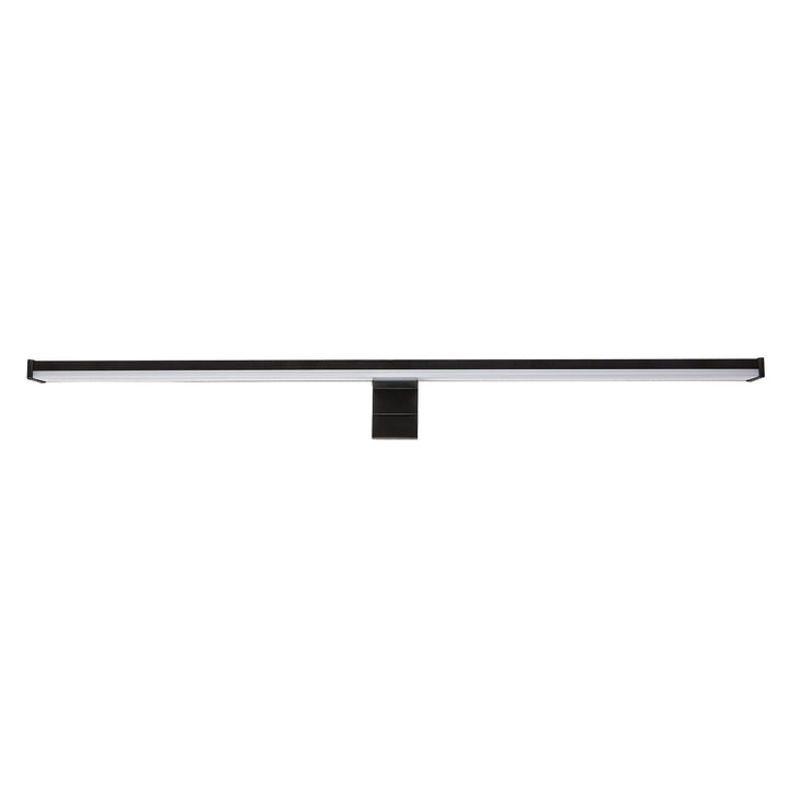 Fürdőszobai falilámpa, Seyra, LED 12 W, 4000 K, 910 lm, hossz: 60 cm, fekete, IP44, 75113