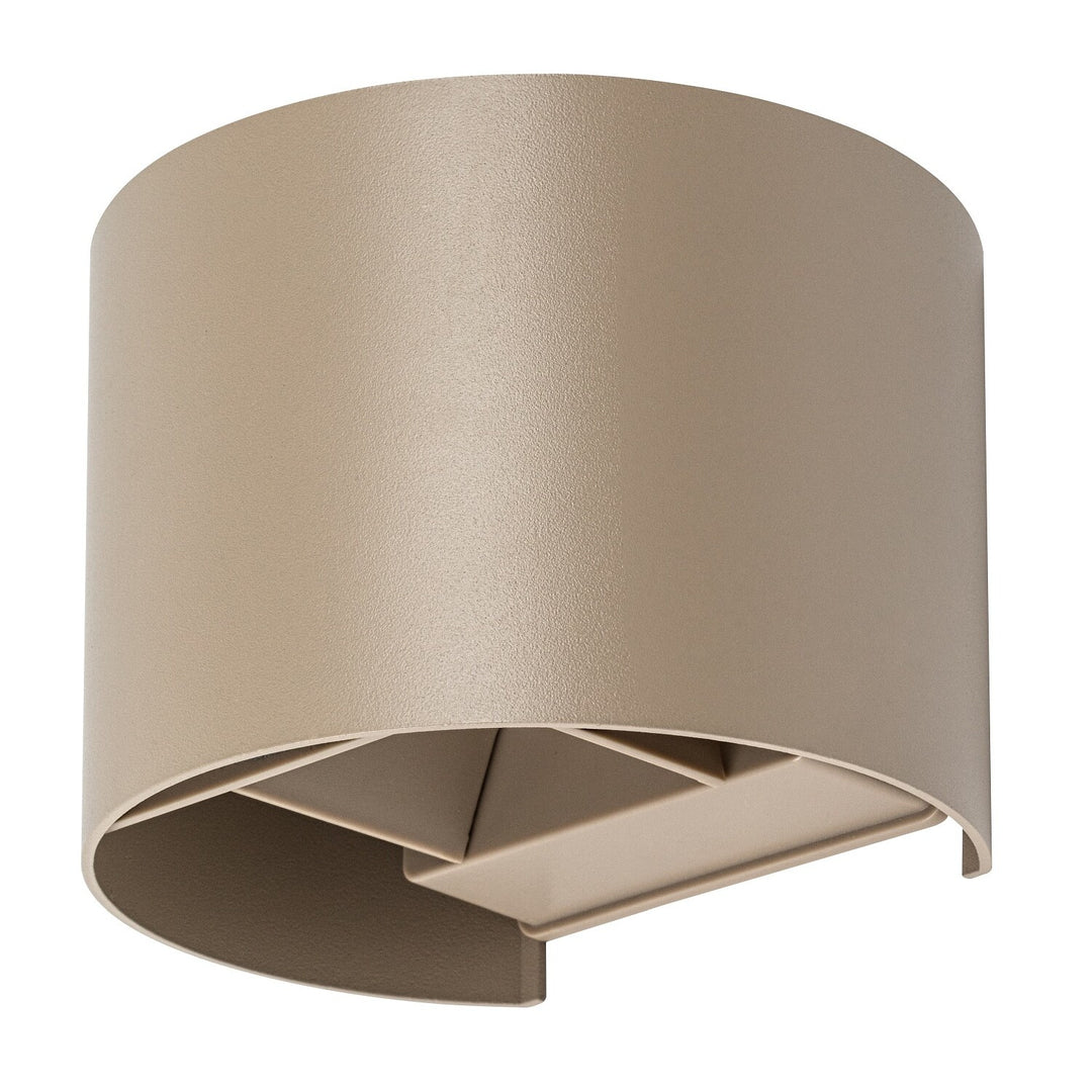 Külső falilámpa, Virna, 5 W-os LED, 420 lm, színhőmérséklet: 2700, 4000, 6500 K, IP54, szürke-bézs, 77217
