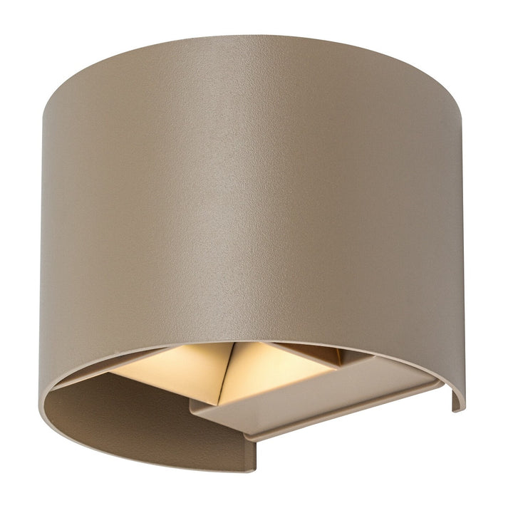 Külső falilámpa, Virna, 5 W-os LED, 420 lm, színhőmérséklet: 2700, 4000, 6500 K, IP54, szürke-bézs, 77217