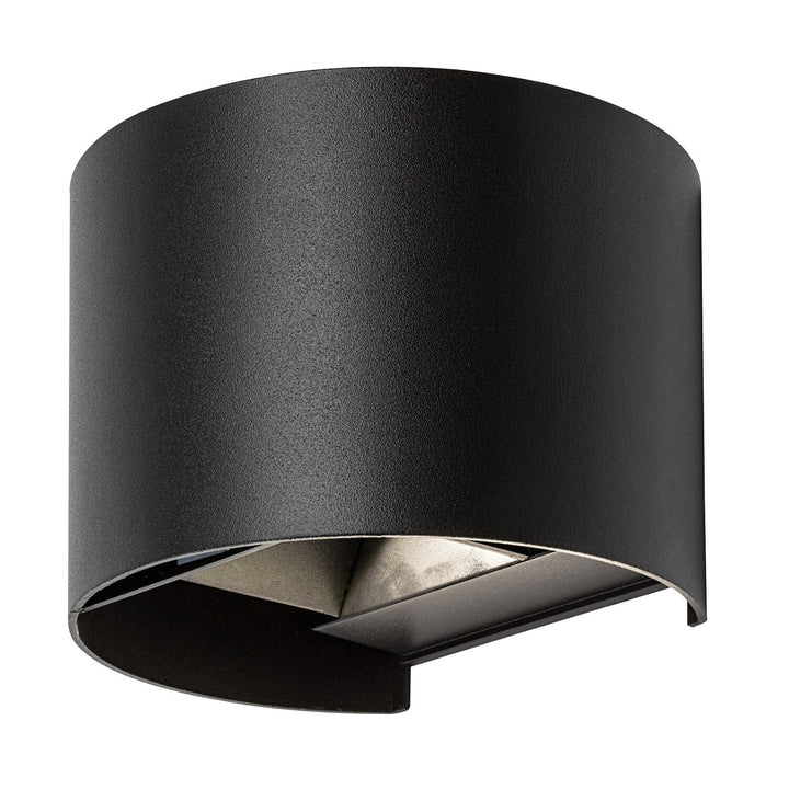 Külső falilámpa, Virna, 5 W-os LED, 420 lm, színhőmérséklet: 2700, 4000, 6500 K, IP54, fekete, 77218