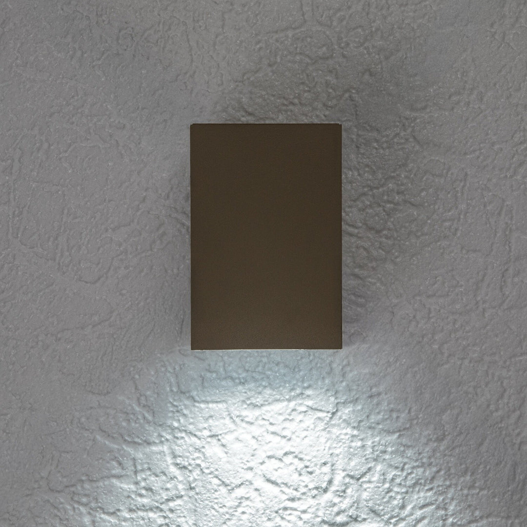 Külső falilámpa, Urfa, LED 9 W, 900 lm, színhőmérséklet 2700, 4000, 6500 K, magasság 11,5 cm, IP65, szürke-bézs, 77216