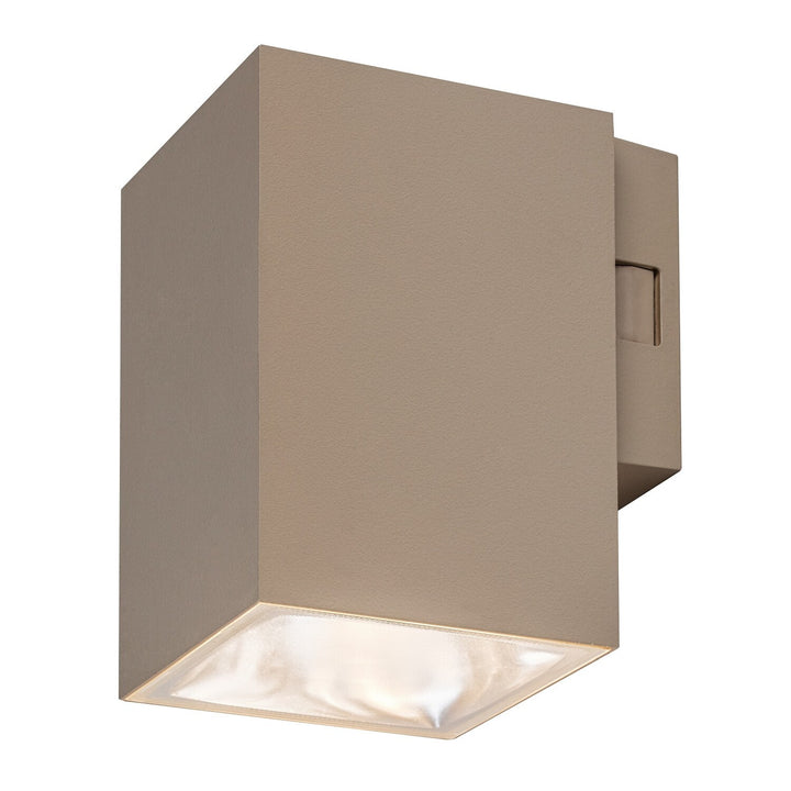 Külső falilámpa, Urfa, LED 9 W, 900 lm, színhőmérséklet 2700, 4000, 6500 K, magasság 11,5 cm, IP65, szürke-bézs, 77216