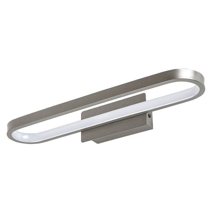 Fürdőszobai falilámpa, Odran, LED 15 W, 1200 lm, 4000 K, hossz: 40 cm, gunmetal, IP44, 75114