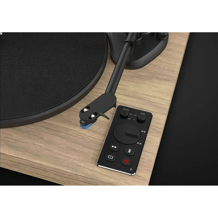 Blaupunkt automatikus lemezjátszó, BT, USB, Audio-Technica hangszedővel, 7" és 12" lemezek lejátszására alkalmas, Varsovia AT100BT