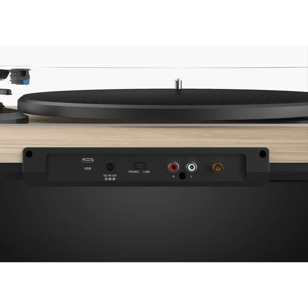 Blaupunkt automatikus lemezjátszó, BT, USB, Audio-Technica hangszedővel, 7" és 12" lemezek lejátszására alkalmas, Varsovia AT100BT
