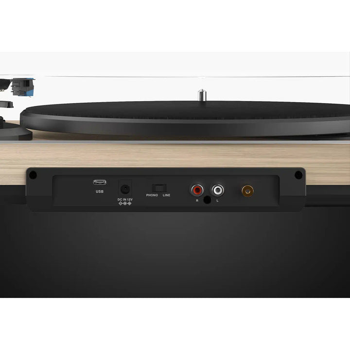 Blaupunkt automatikus lemezjátszó, BT, USB, Audio-Technica hangszedővel, 7" és 12" lemezek lejátszására alkalmas, Varsovia AT100BT