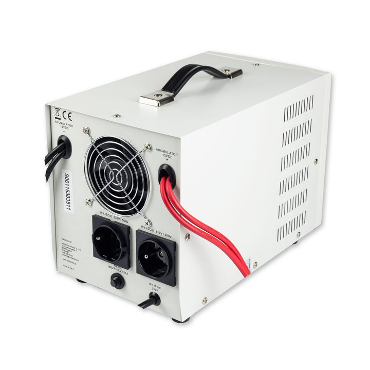 Sinus Pro 1500 E vészáramellátó, 12/230 V, állandó teljesítmény 1050 W, teljes teljesítmény 1500 VA, 3SP091512E