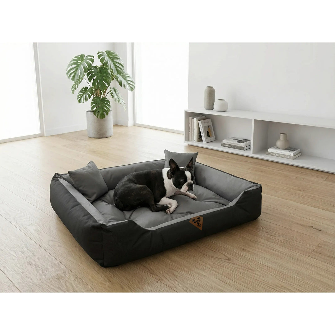 Kutyafekhely 75x65, Basic, szürke, vízálló, Dogs4life
