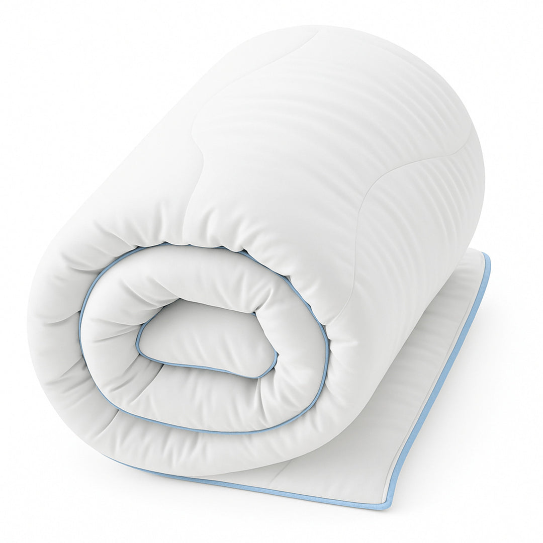 200x200 cm-es antiallergén, steppelt téli paplan + 2 db ProSleep párna