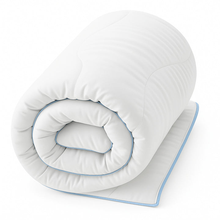 200x200 cm-es antiallergén, steppelt téli paplan + 2 db ProSleep párna