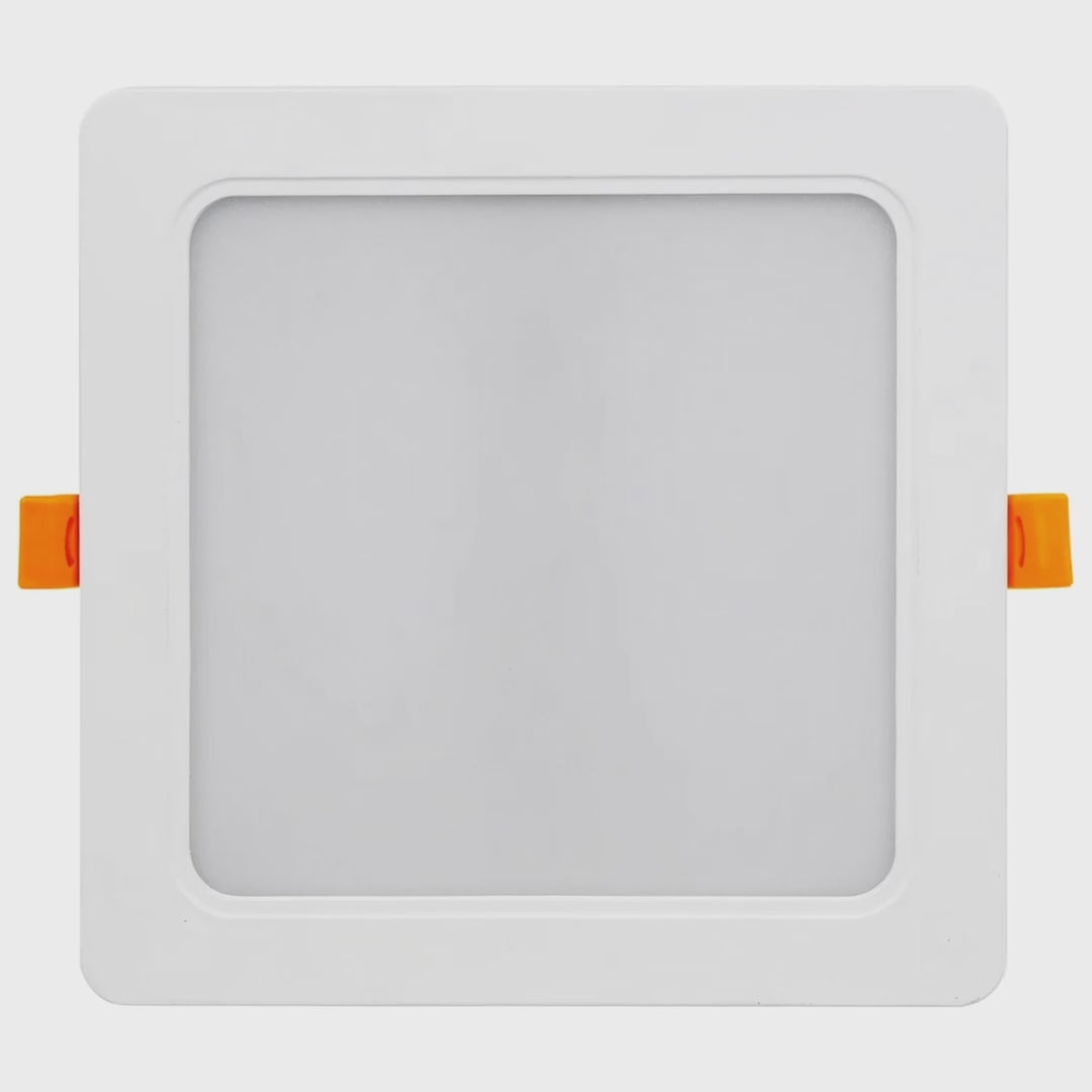 Maclean LED mennyezeti panel, beépíthető SLIM, 18W, semleges fehér 4000K, 170*170*26mm, 1900lm, MCE374 S