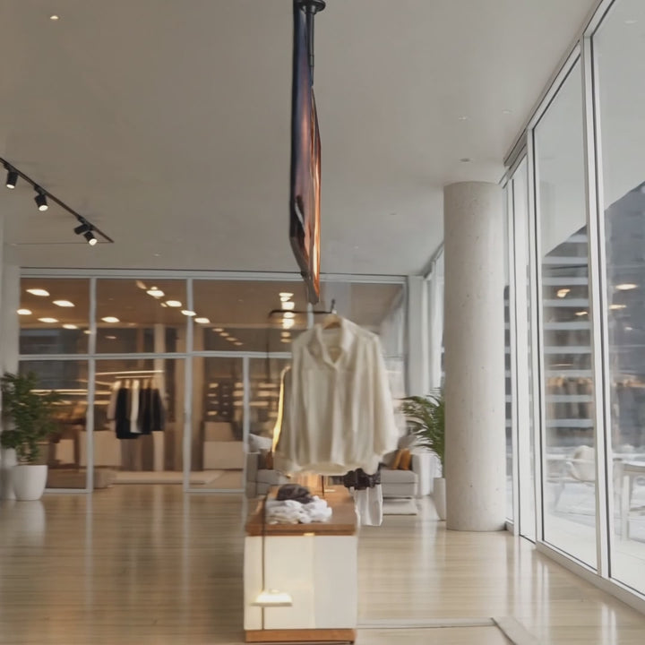 Univerzális mennyezetre szerelhető OLED QLED LCD monitor 23-100" max. 50 kg Max VESA 600x400