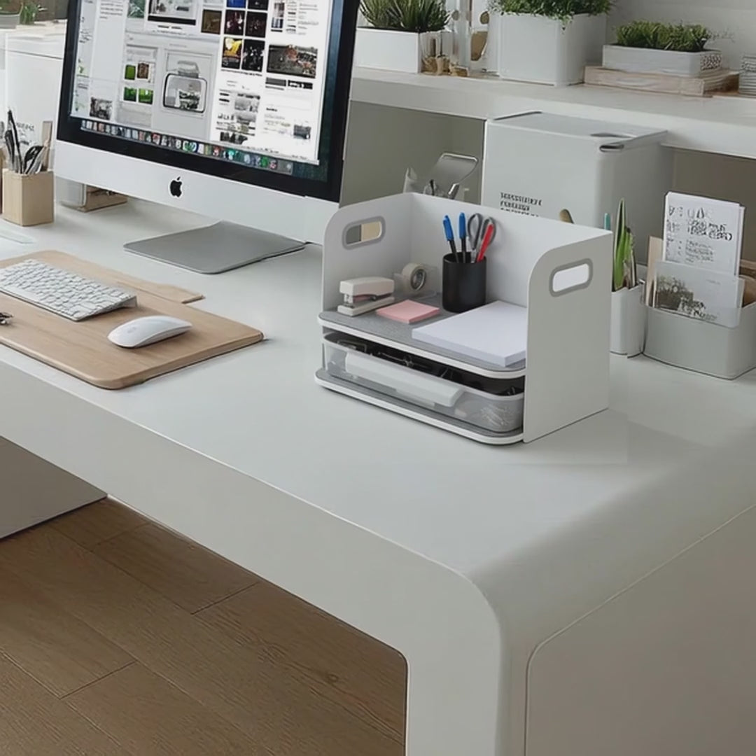 Ergo Office ER-440 Íróasztal-szervező fiókkal és polccal 10 kg-ig ER-440