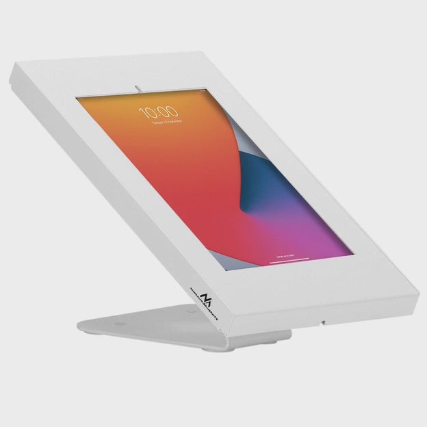 Maclean reklám táblagéptartó, fali/irodai tartó zárral, 9,7"-11", iPad/iPad Air/iPad Pro, Samsung Galaxy Tab A/Tab A7/Tab S6 Lite, MC-475W